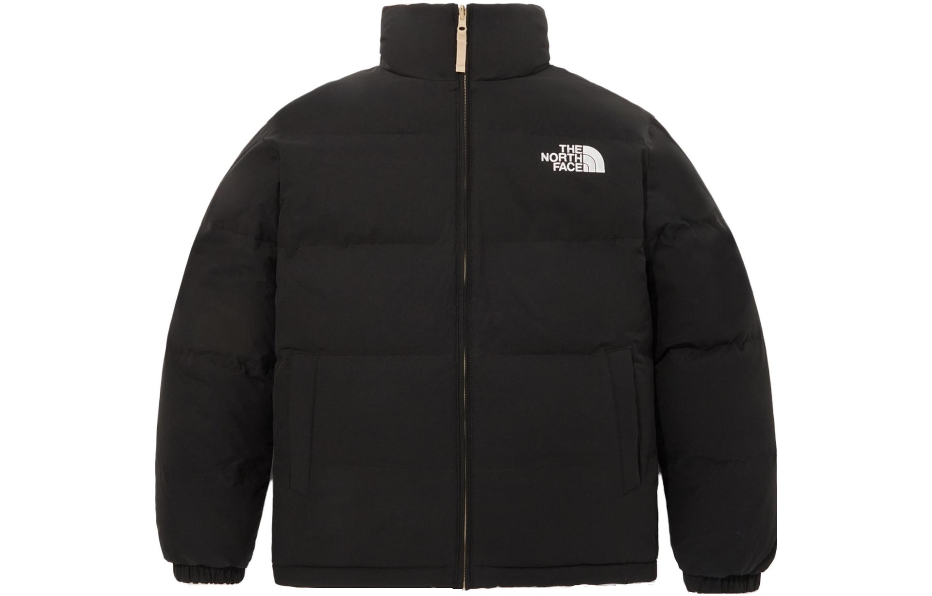 北面/THE NORTH FACE The North Face Logo Reversible Down Jacket Black