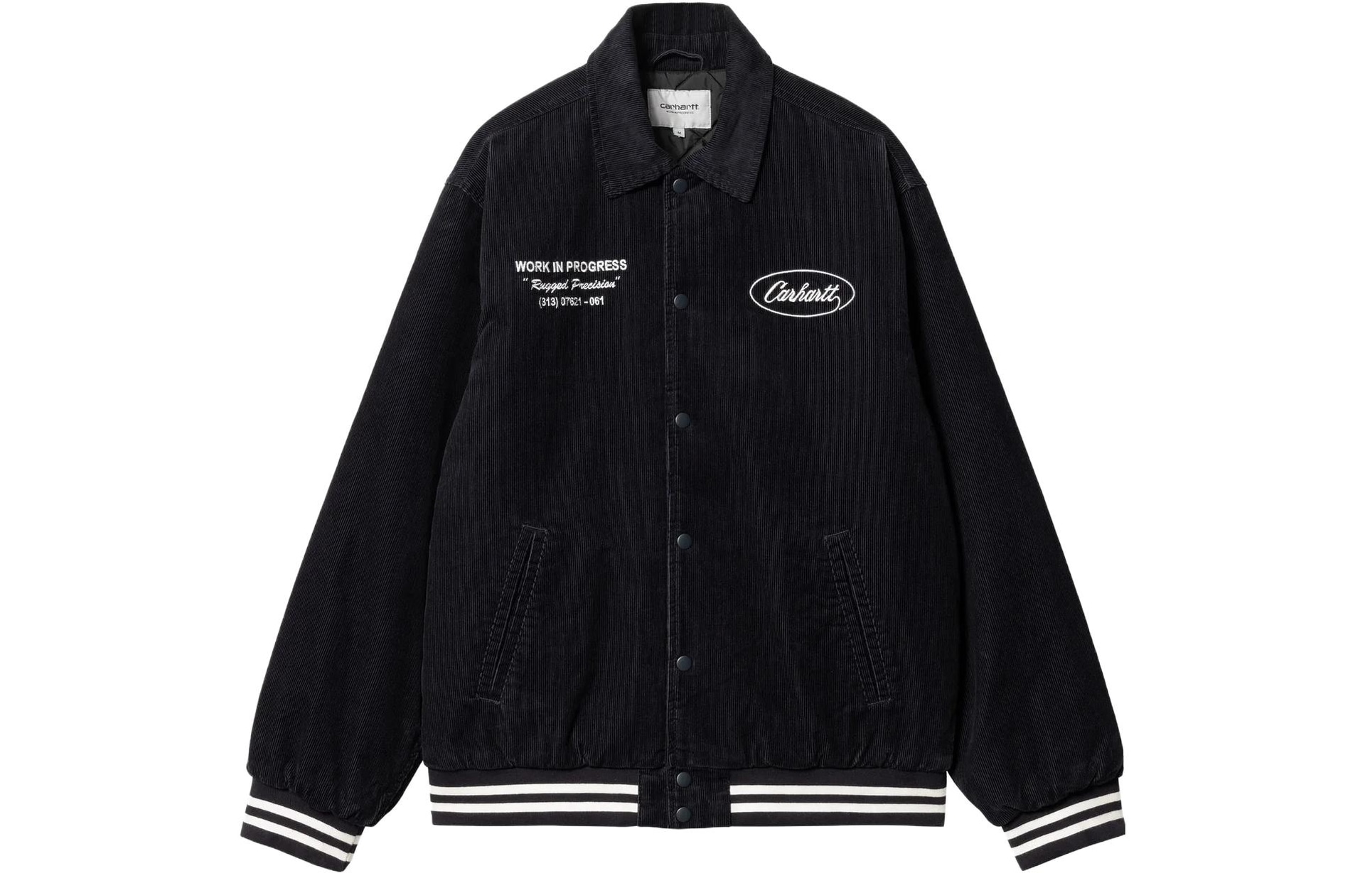 Carhartt WIP Letterman Jacket Deep Navy