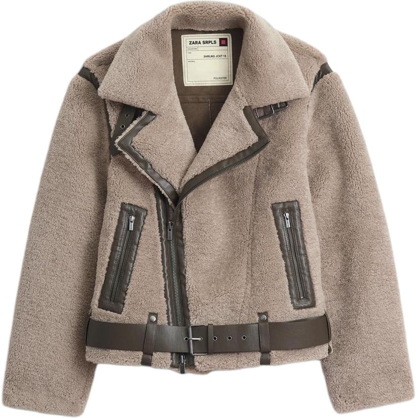ZARA SRPLS SHRLNG JCKT 13