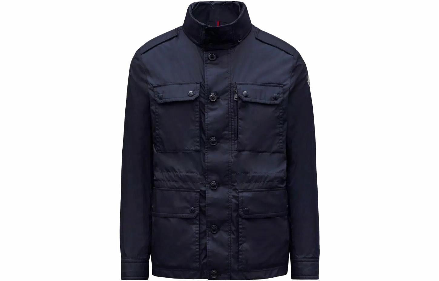 Moncler Lez Rain Jacket Navy