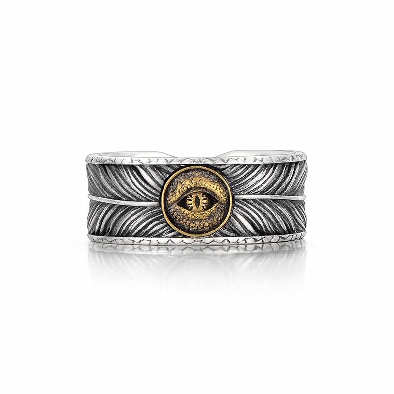 IDEAGEMER Devil's Eye Ring