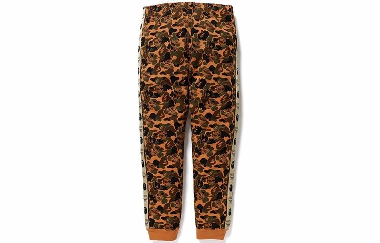 A BATHING APE BAPE x MCM Camo Slim Sweatpants