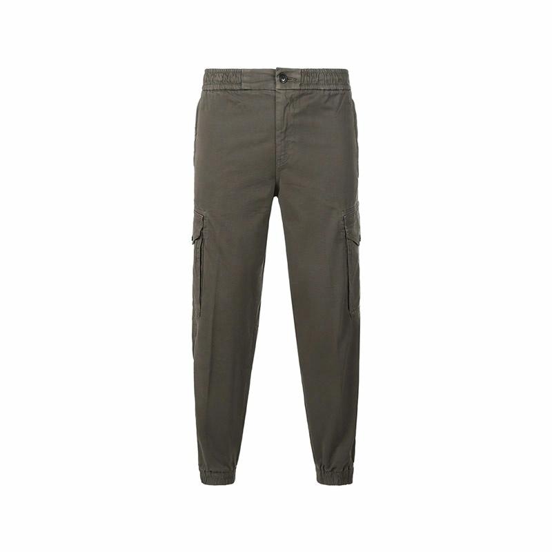 HUGO BOSS Cargo Joggers Green Brown