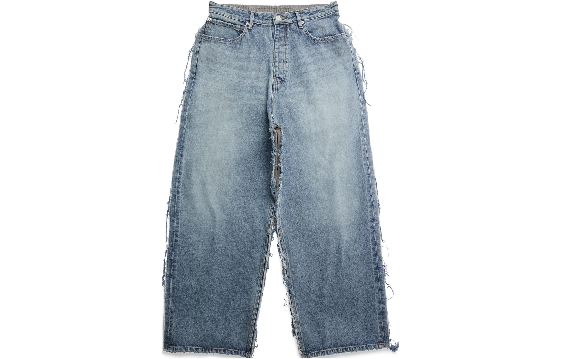 Balenciaga SS23 Straight Jeans Blue