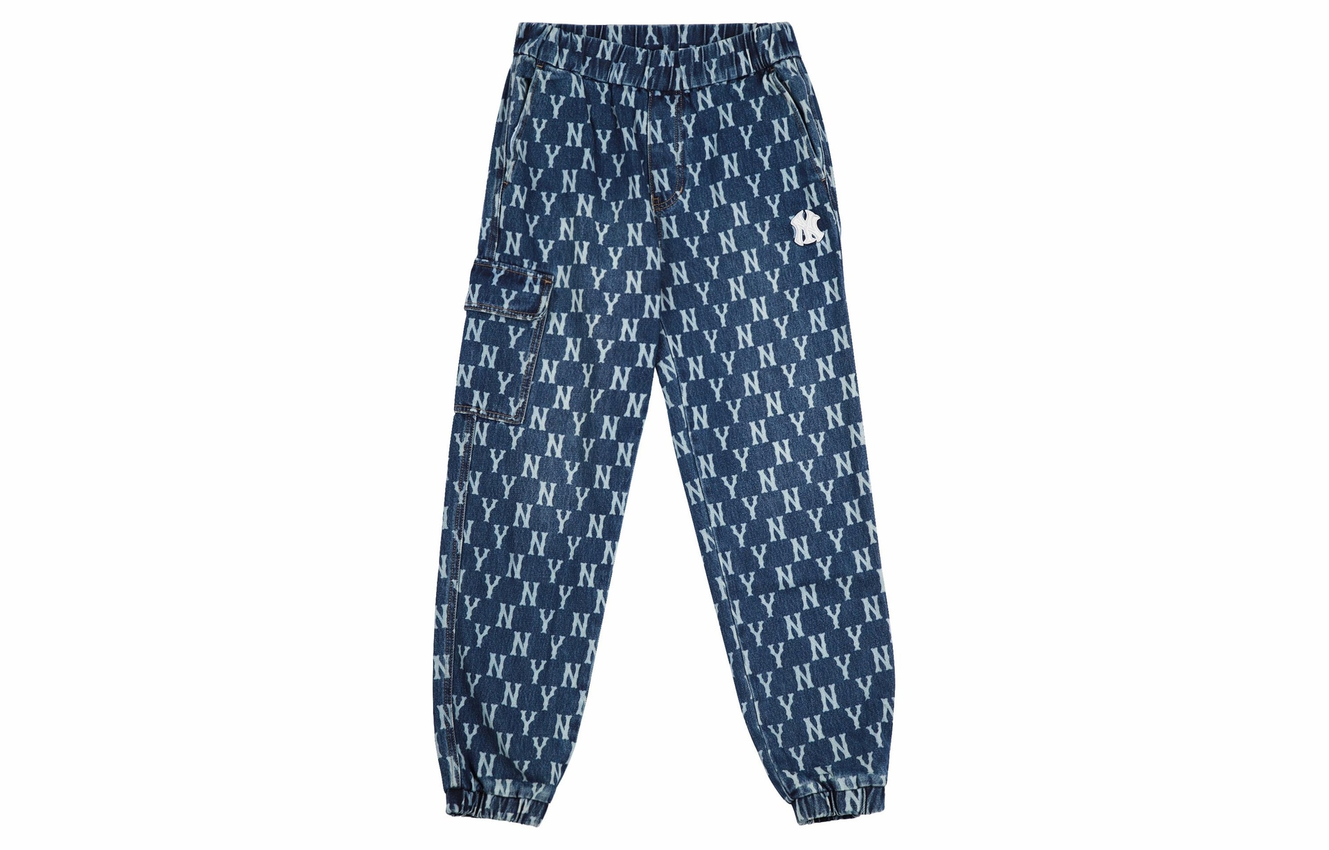 MLB Yankees Vintage Jogger Jeans Blue
