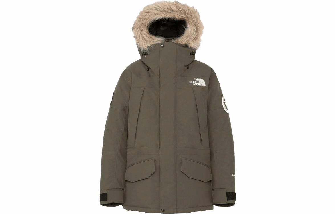 北面/THE NORTH FACE The North Face Logo Print Hooded Down Jacket