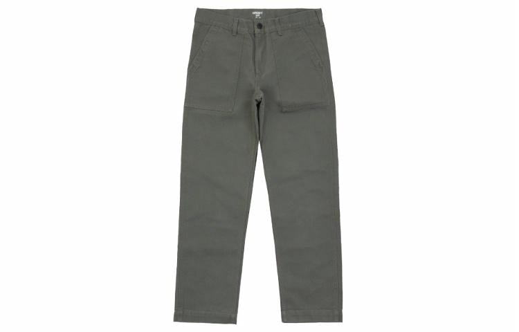 Carhartt WIP Logo Label Tapered Pants Green