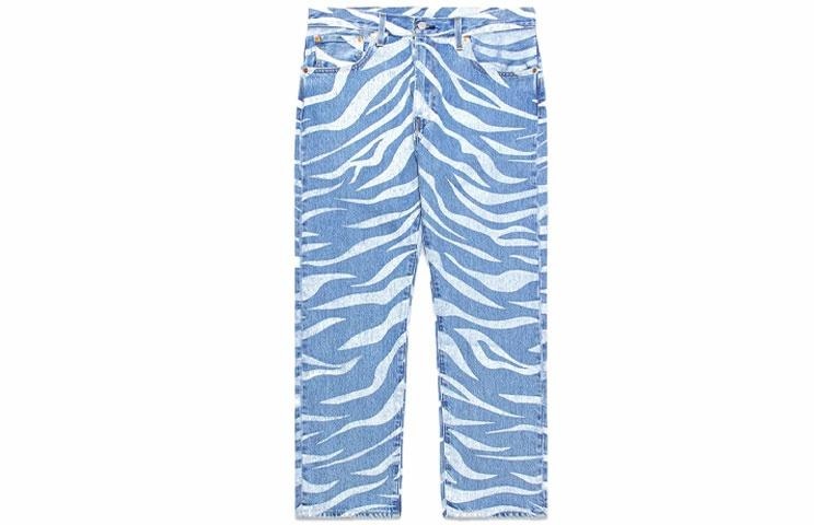 CLOT x Levis Tiger Print Jeans