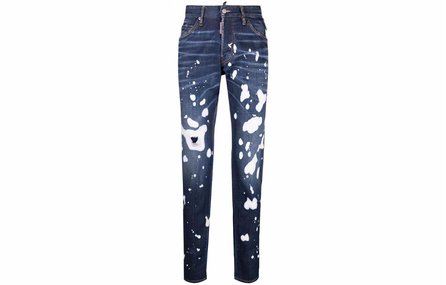 DSQUARED 2 DSQUARED2 FW21 Straight Jeans Blue