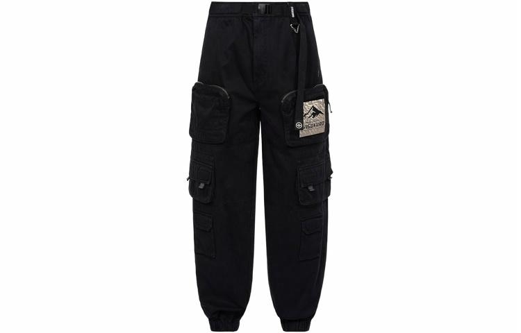 EVISU AW23 Cargo Pants Black