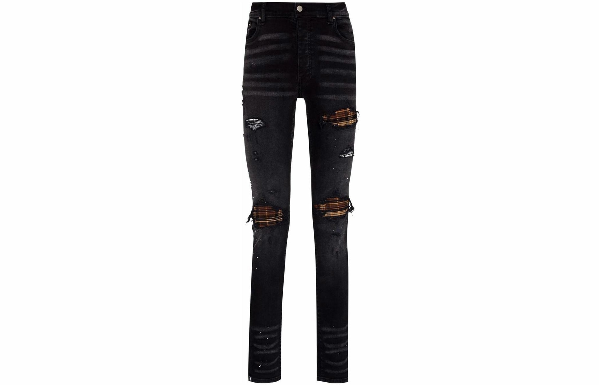 AMIRI SS22 Distressed Jeans Black
