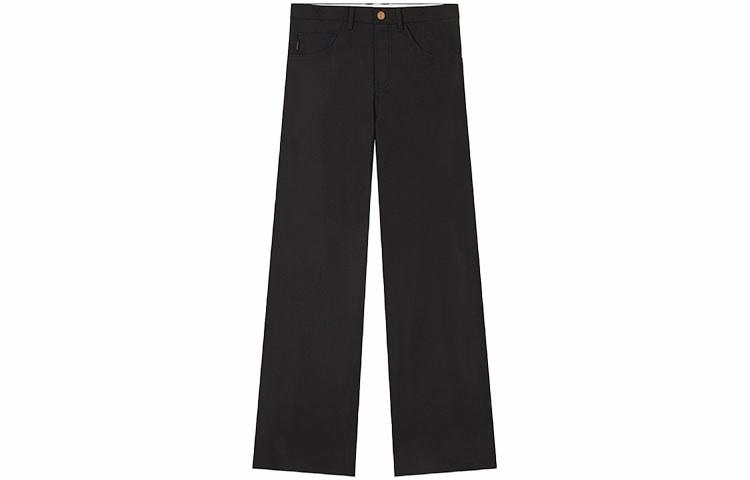 VERSACE/范思哲 Versace Wool Blend Trousers Black