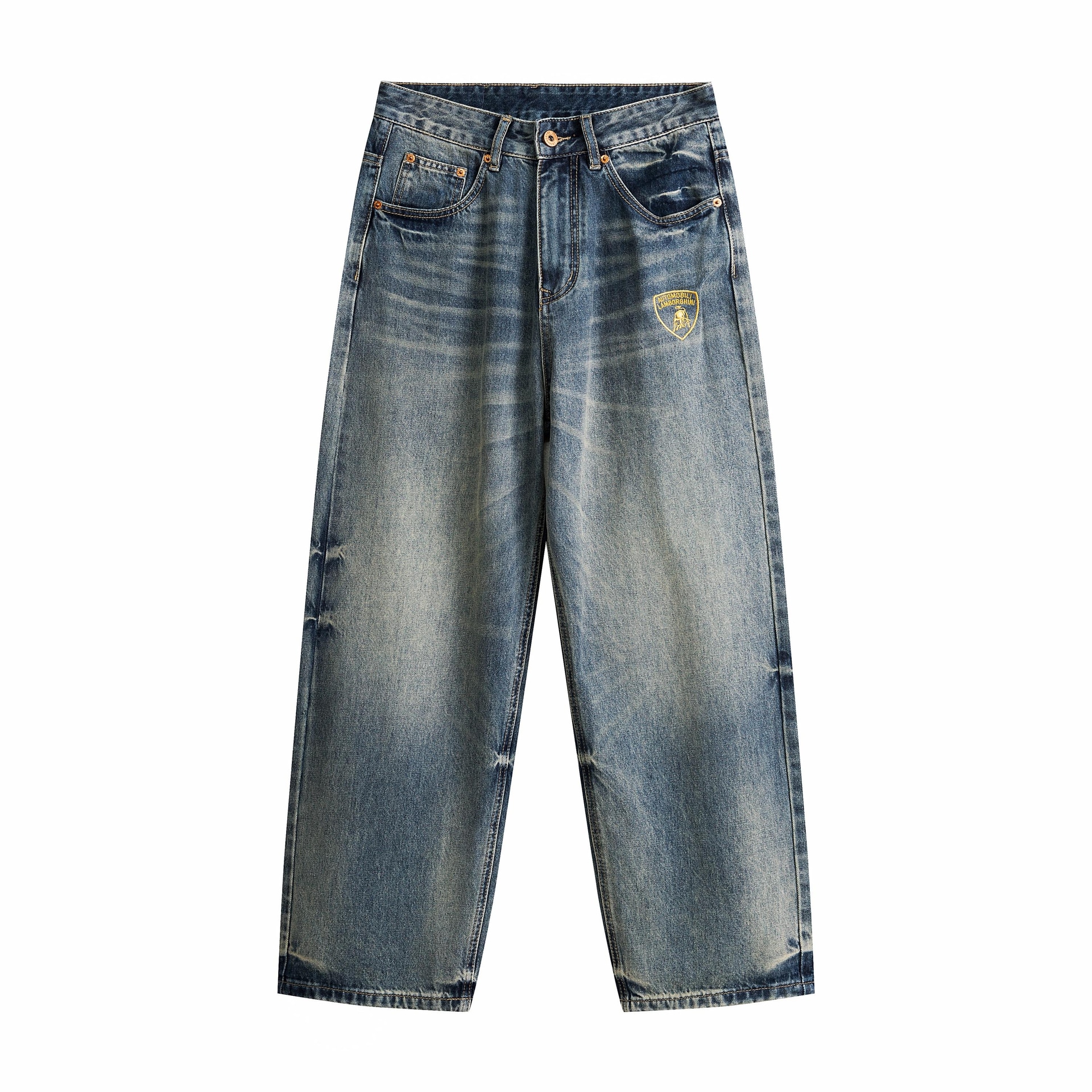 Automobili Lamborghini baggy jeans