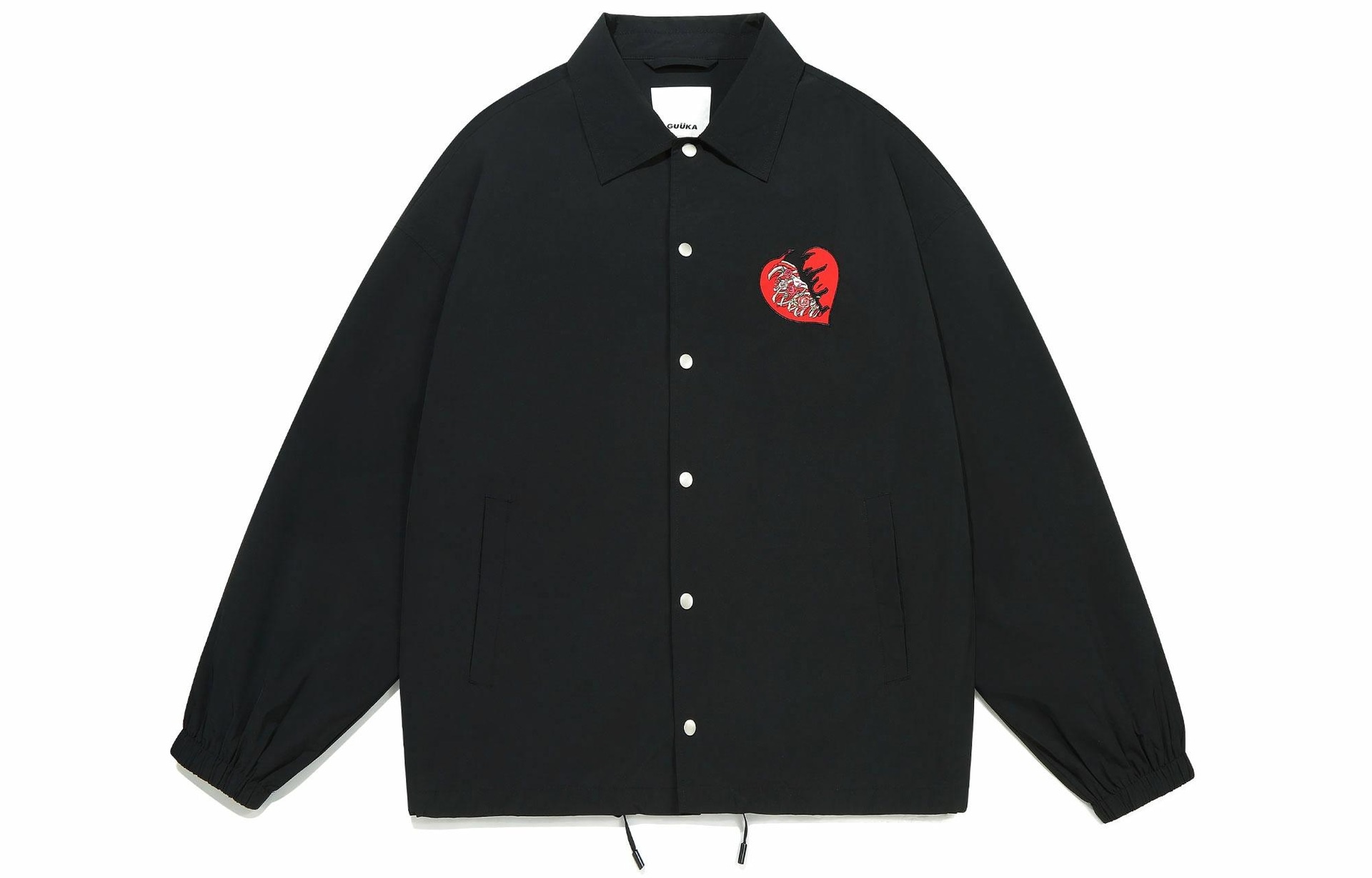 Guuka Coach Jacket Black