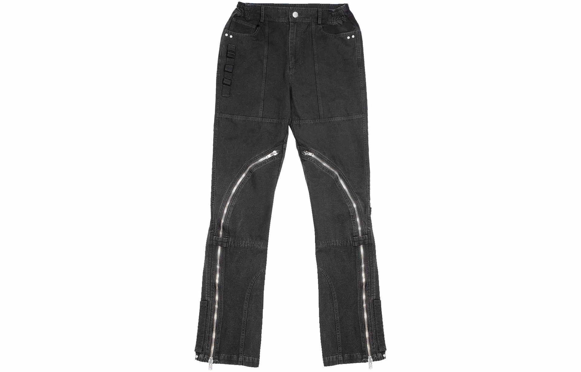 FARFROMWHAT FW22 Far Curve Zip Slim Pants