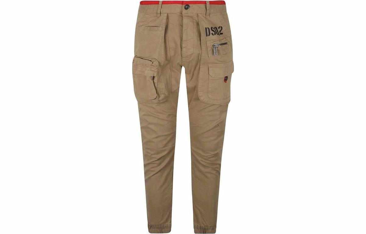 DSQUARED 2 DSQUARED2 FW23 Logo Print Tapered Pants