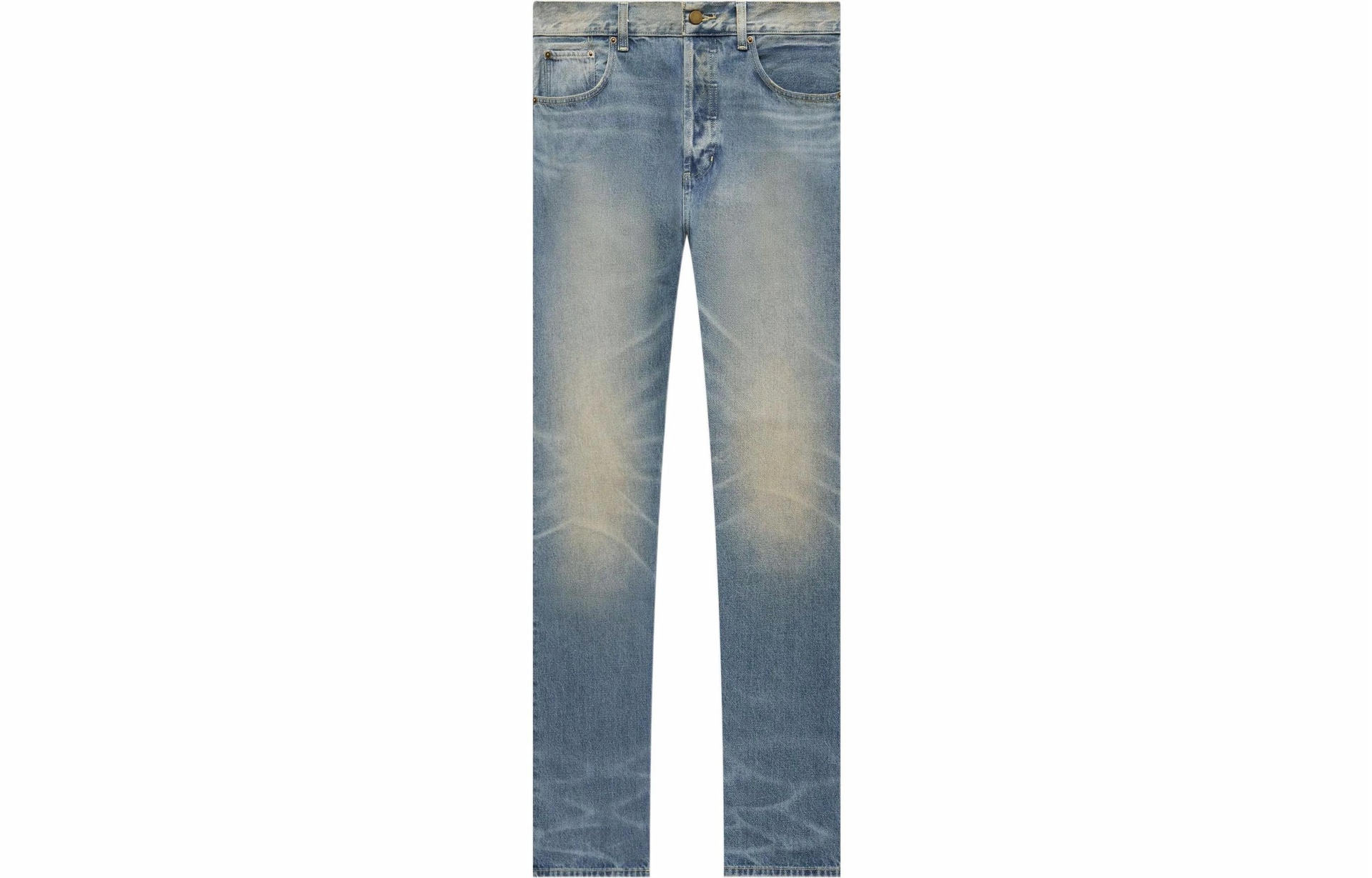 Fear of God Essentials FW22 5 Pocket Jean Indigo