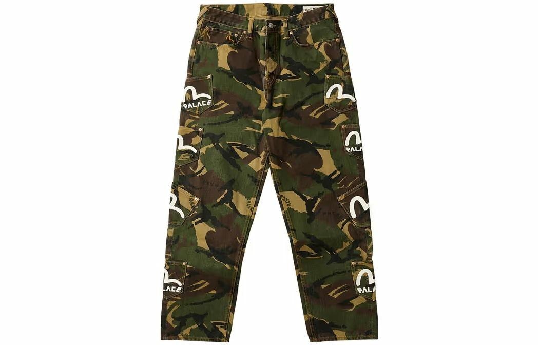PALACE x EVISU 3.0 Camo Jeans