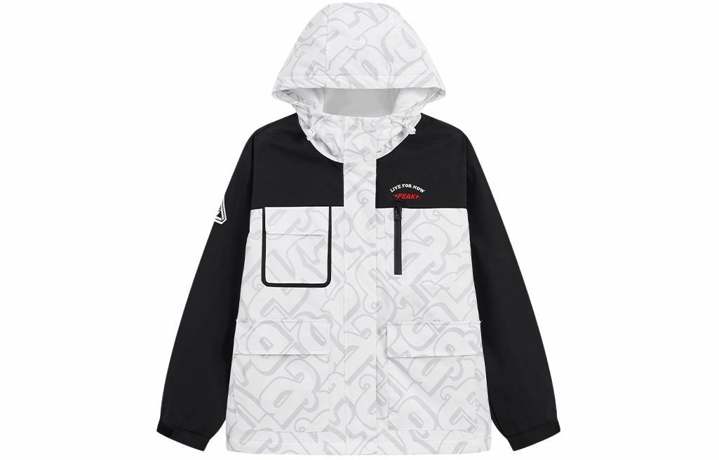 匹克 Peak Wugu Fengdeng Hoodie Black/White