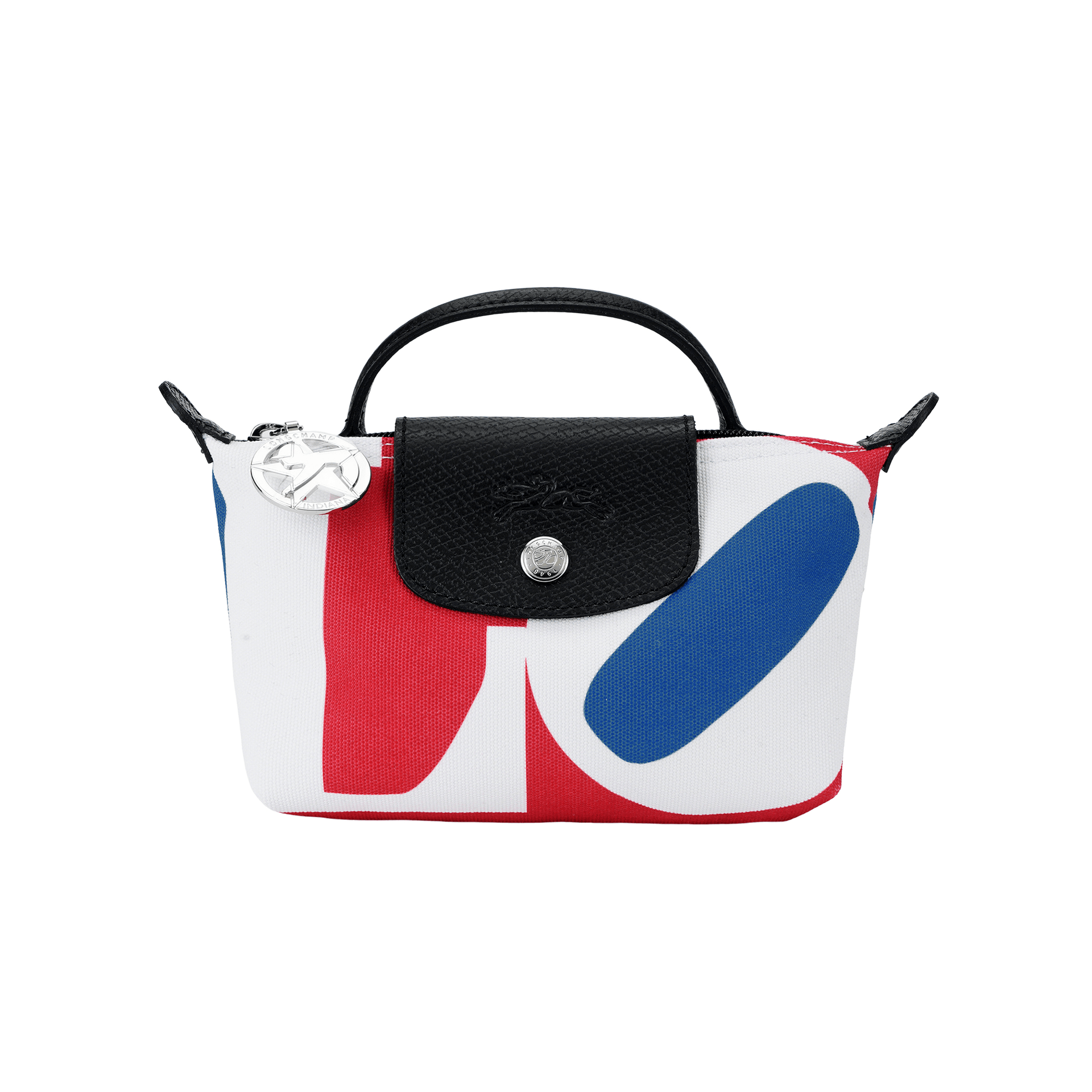 LONGCHAMP/珑骧 Longchamp x Robert Indiana Mini Tote White