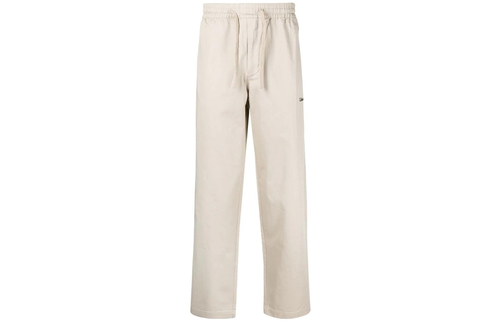 Carhartt WIP Straight Drawstring Pants Khaki