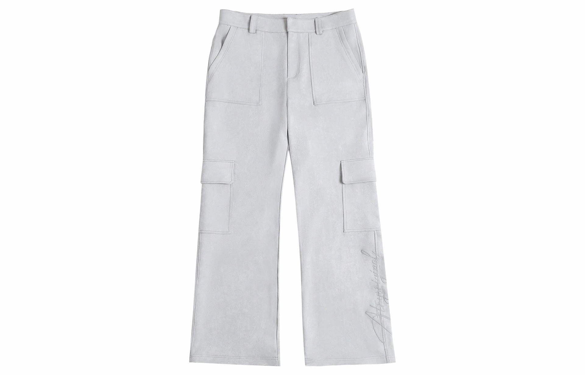 Atry Suede Embroidery Pants