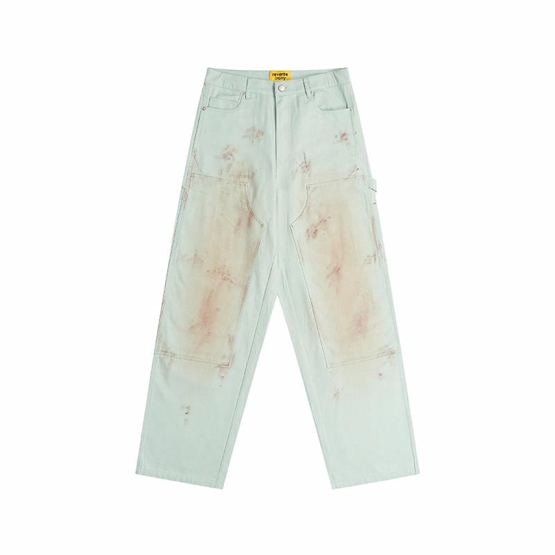 EMPTY REFERENCE x REVERSE IRONY Cargo Pants Green