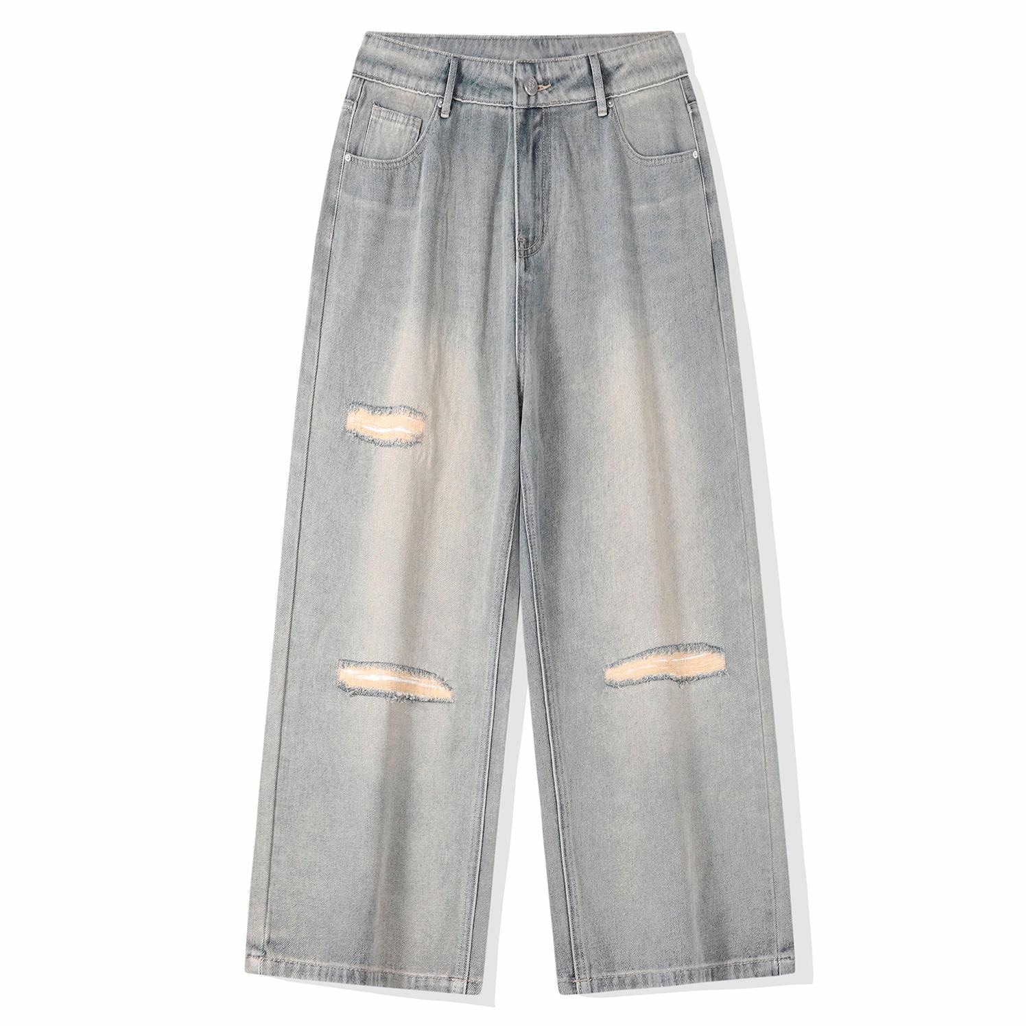 FIDO DIDO Vintage Washed Distressed Jeans