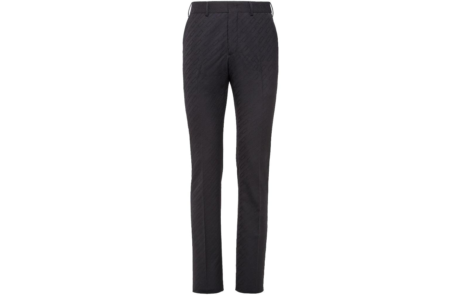FENDI/芬迪 Fendi SS23 Logo Jacquard Zip Pants
