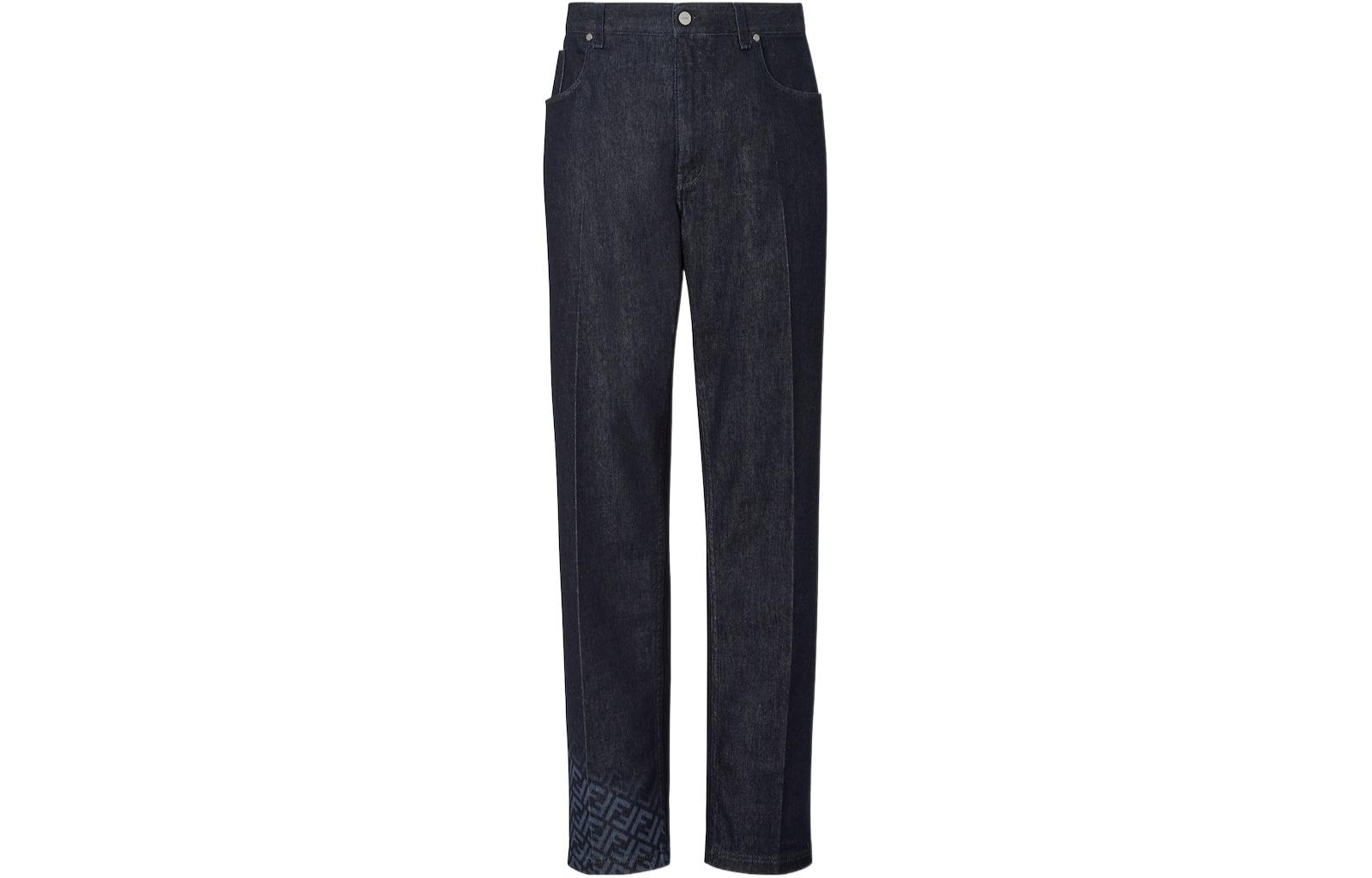 FENDI/芬迪 Fendi SS24 Black Jeans
