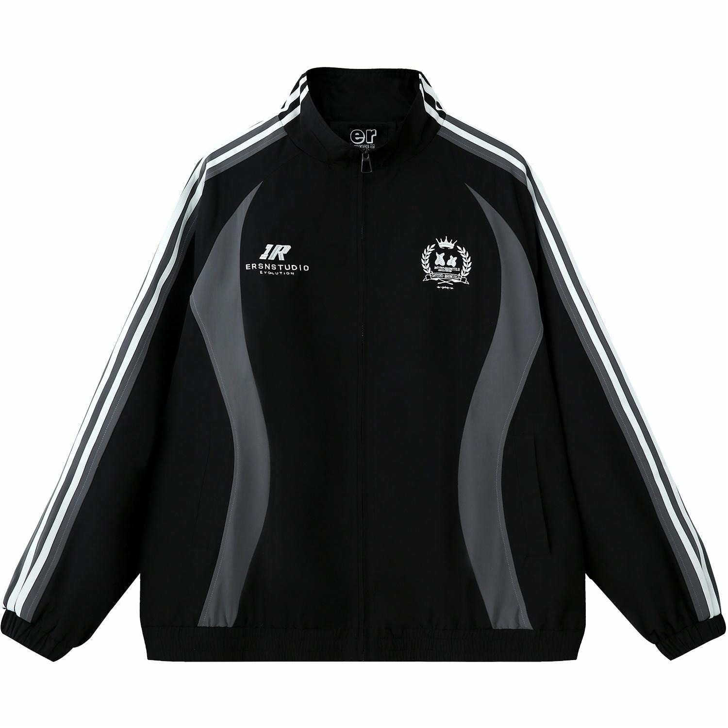 ER Crown Letter Patch Jacket