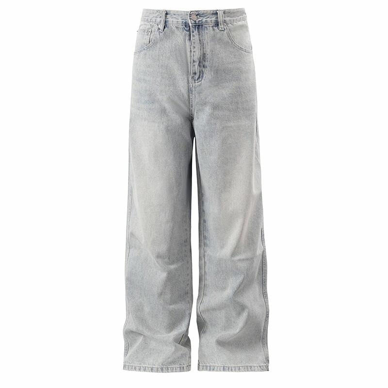 GTRG Wide Leg Jeans Light Blue