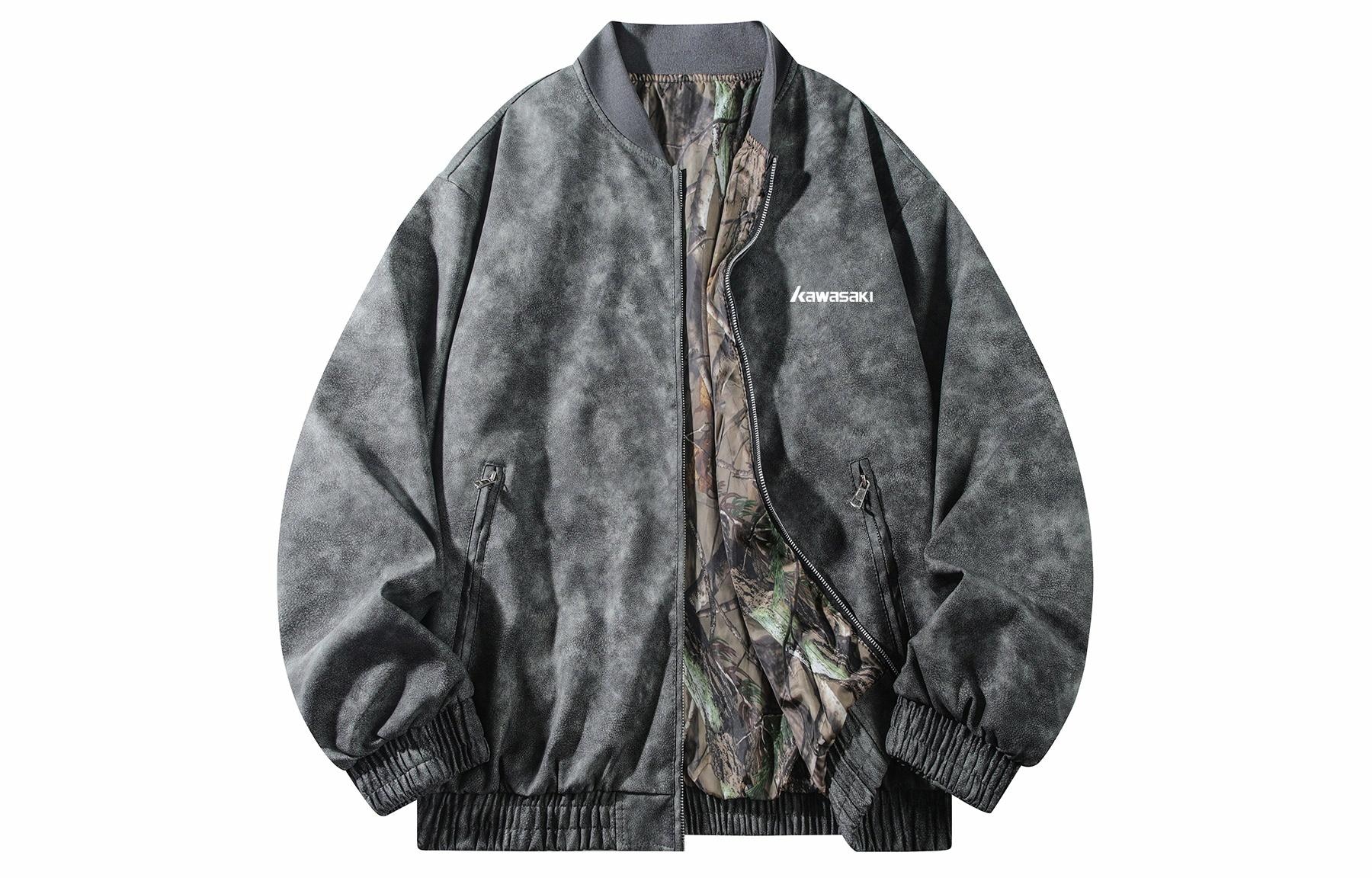 Kawasaki Retro Leather Jacket