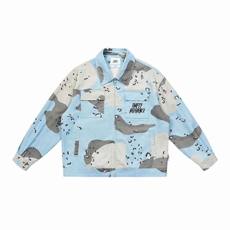 EMPTY REFERENCE Vintage Camo Pocket Jacket