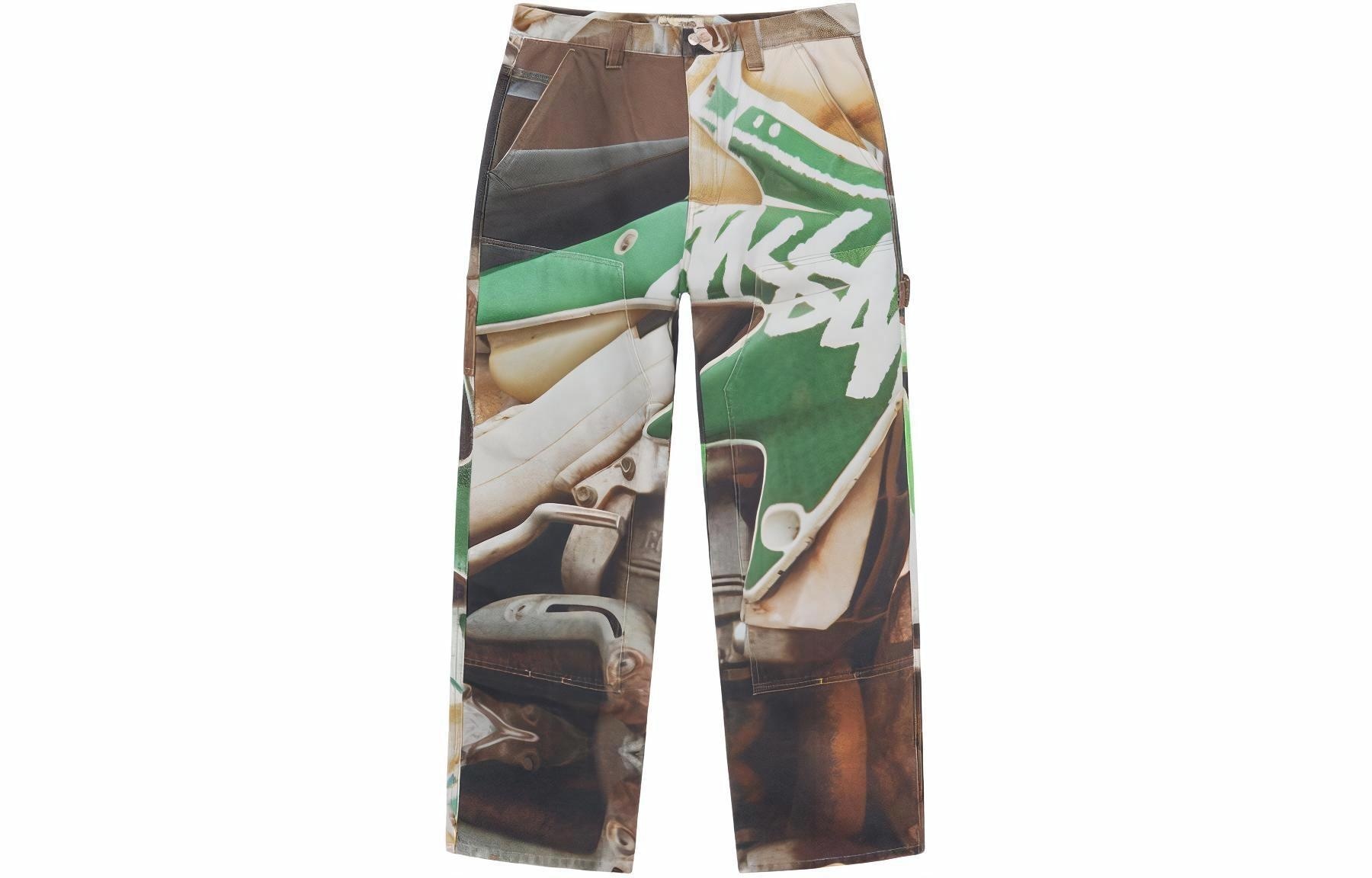 Stussy Work Pant Canvas Baja Print