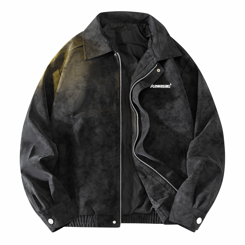 Kawasaki Retro Logo Zip Jacket