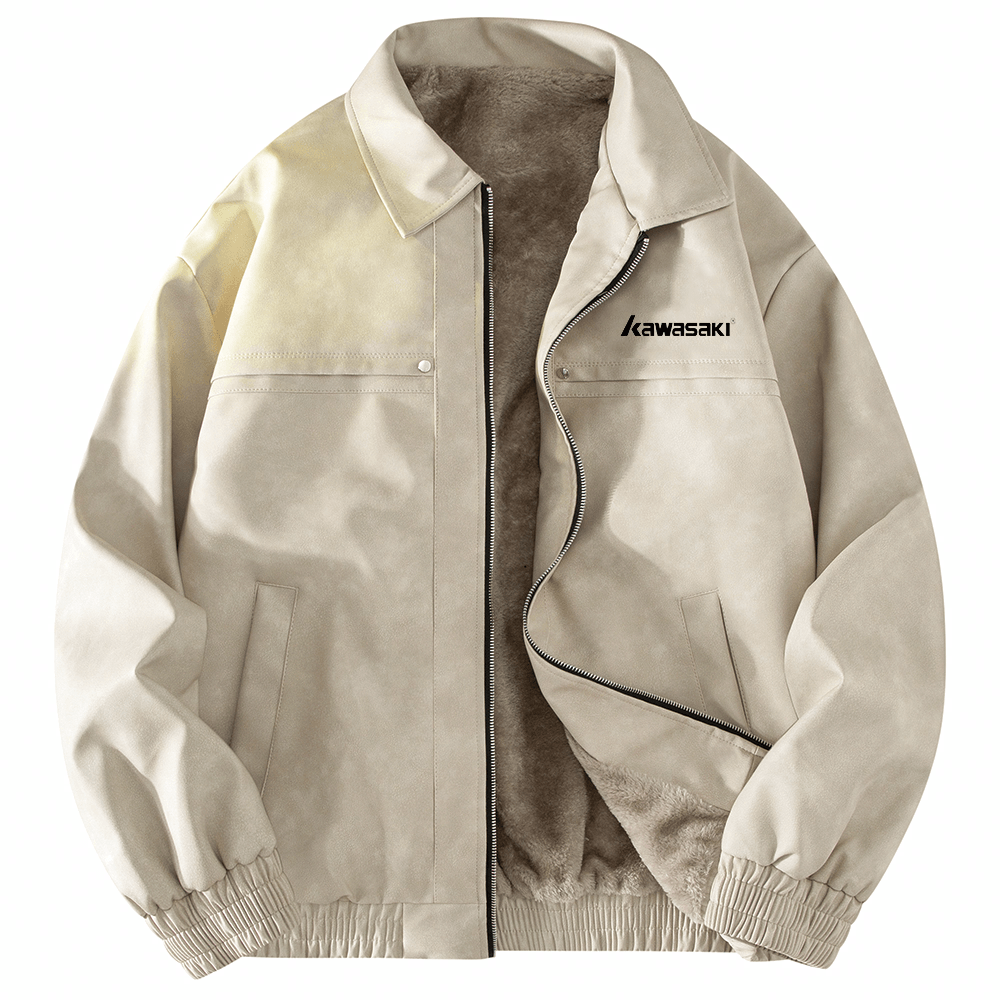 Kawasaki/川崎 Kawasaki Retro Zip-Up Jacket