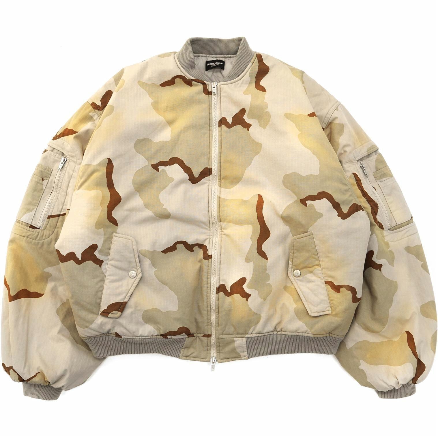 FARFROMWHAT FW24 Camo Cotton Jacket