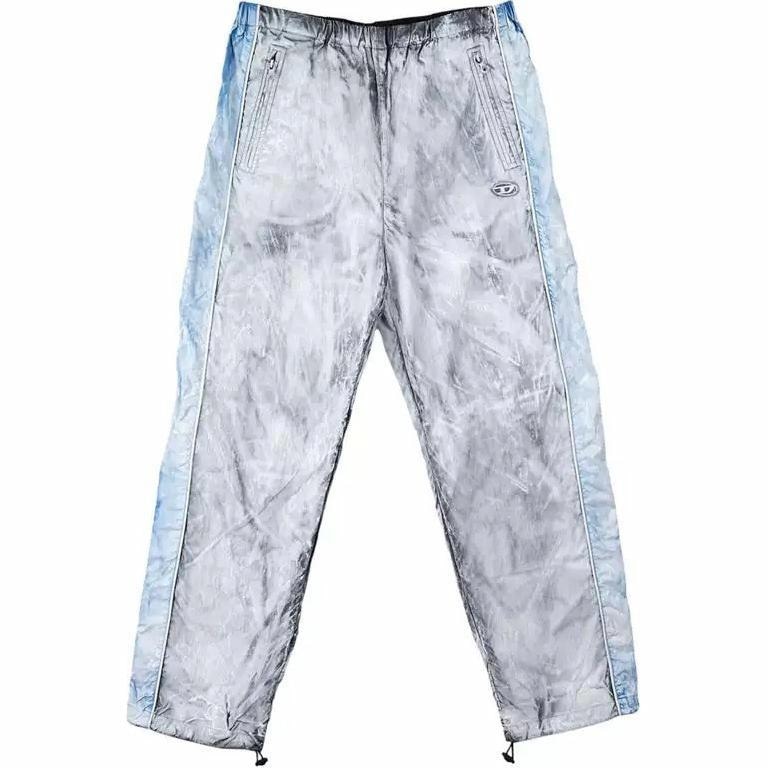 DIESEL SS24 Blue Relaxed Pants