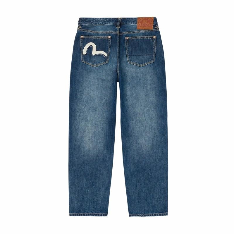 EVISU 2025 Seagull Print Jeans