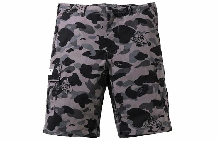 A BATHING APE Bape Camo Cargo Shorts