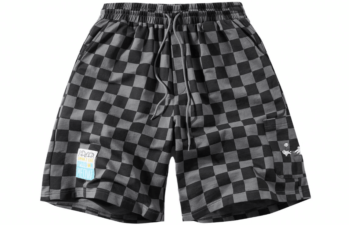 EPTISON x Simon's Cat Checkered Shorts