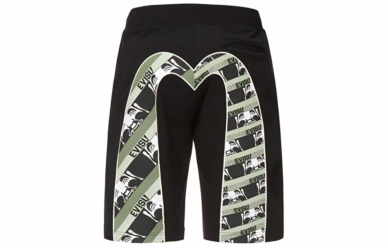 EVISU Shorts Black