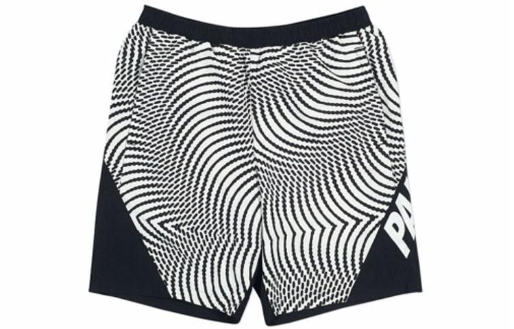 PALACE Swirl Shorts Black White