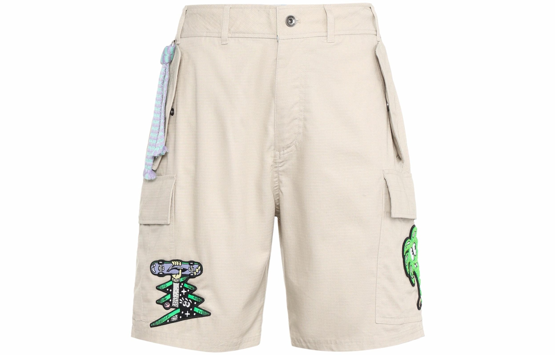 李宁 LiNing x Steven Harrington Cartoon Embroidered Shorts