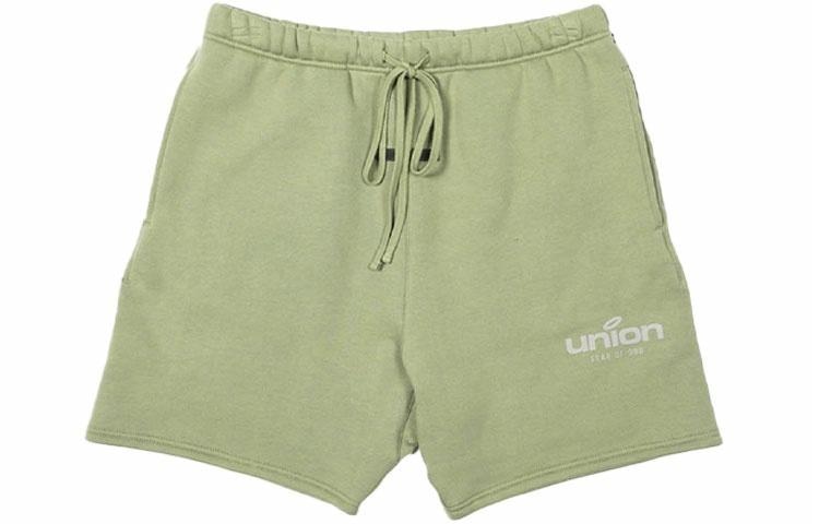 Fear of God Essentials x Union LA FW21 Vintage Short Green Logo
