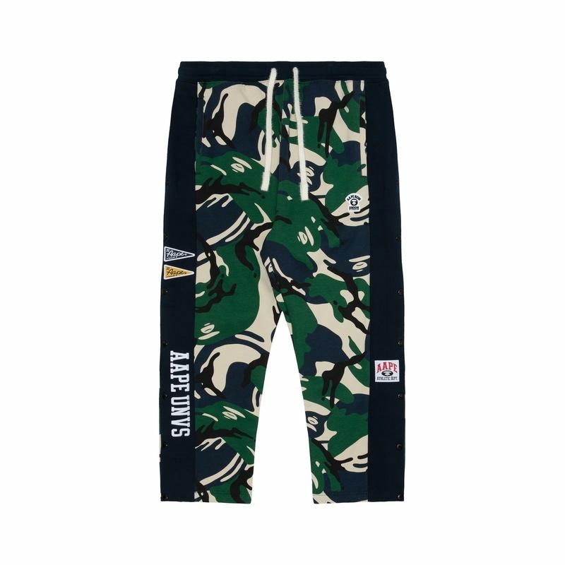 Aape Camo Side Button Pants