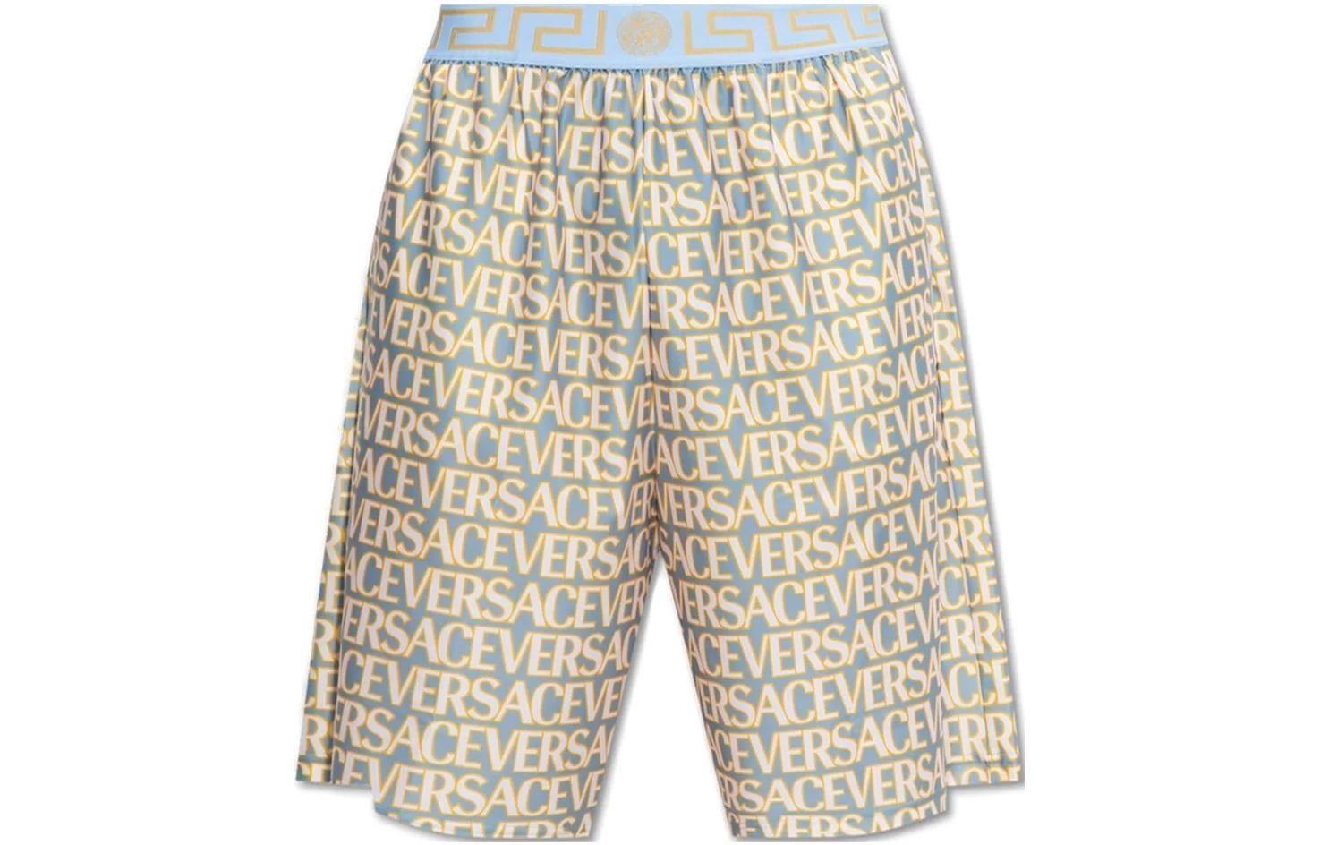 VERSACE/范思哲 Versace SS23 Colorblock Logo Swim Shorts