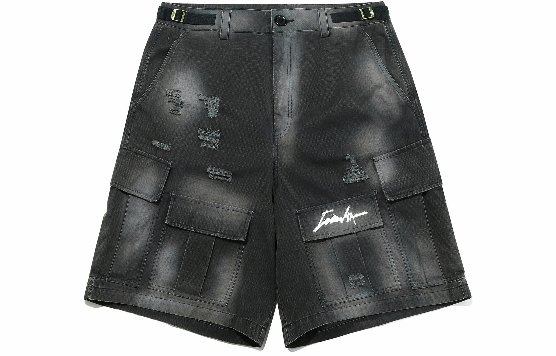 Guuka Cargo Shorts Black