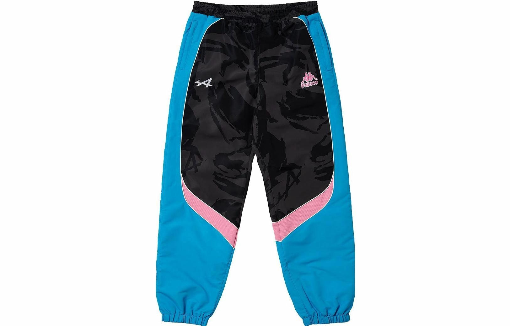 PALACE x Kappa x F1 FW23 Camo Logo Pants Black
